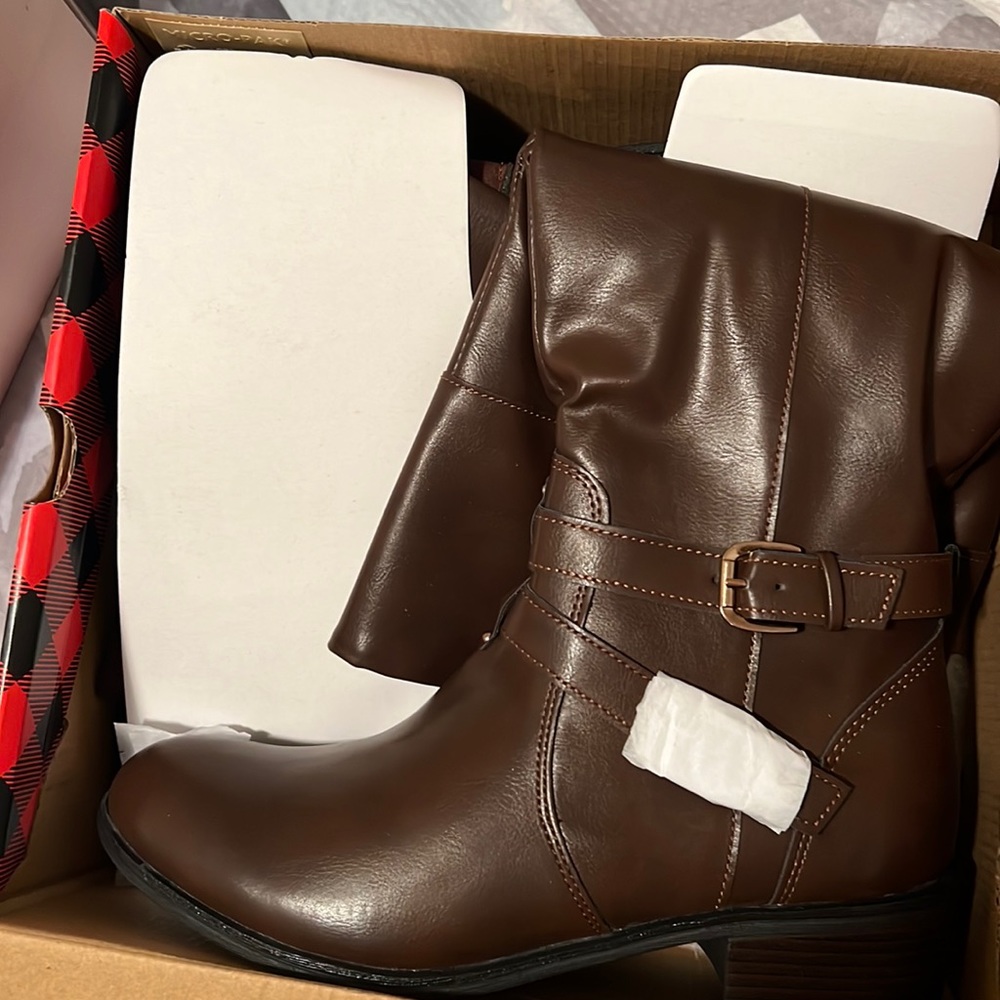 Brown Leather Arizona Boots